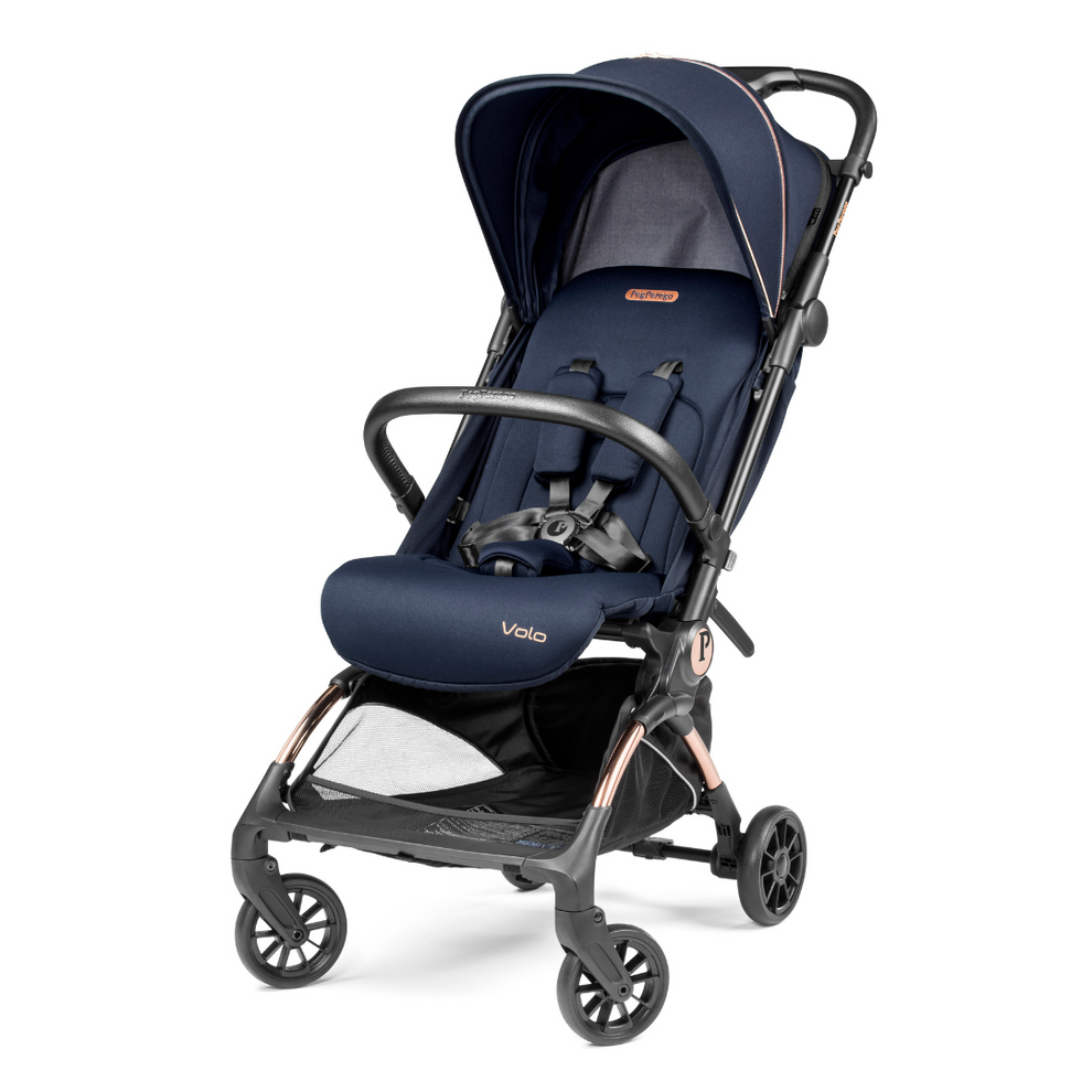 Peg Perego Volo Travel Stroller-Baby Strollers-Peg Perego-Blue Shine-www.hellomom.co.za