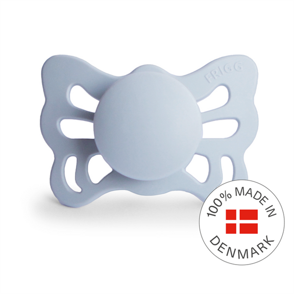 Frigg Butterfly - Anatomical Silicone Pacifier 3 pack-Pacifiers-Frigg-S1-Powder Blue-www.hellomom.co.za