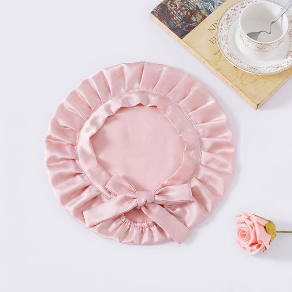 Silk Sleeping Bonnet-The Silk Lady-Black-Yes-www.hellomom.co.za