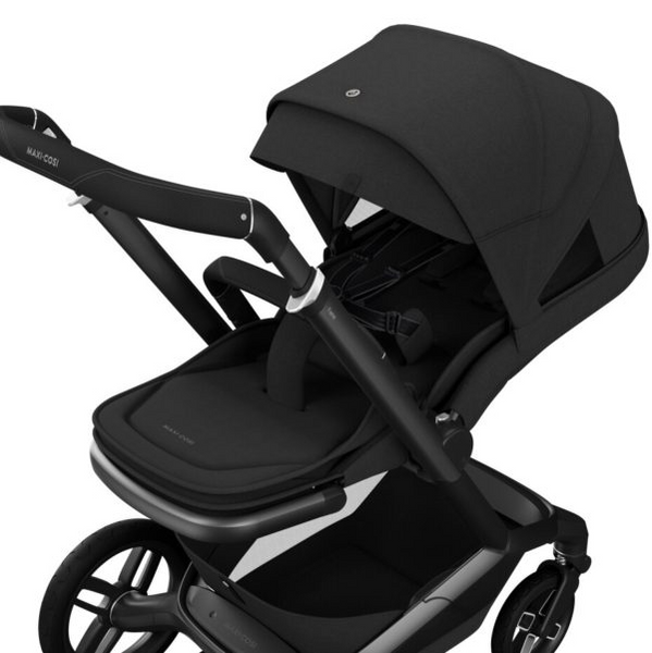 Maxi Cosi Fame Stroller-Baby Strollers-Maxi Cosi-Twillic Black-www.hellomom.co.za