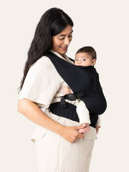 FlyBaby Baby Carrier in Black-Baby Carriers-FlyBaby Berlin-www.hellomom.co.za