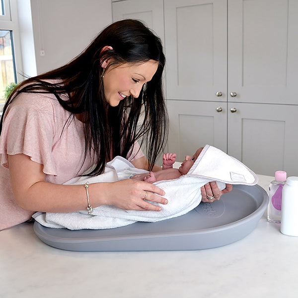 Shnuggle Squishy Changing Mat-Shnuggle-Grey-www.hellomom.co.za