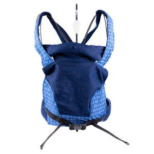 African Baby Carrier Newborn Denim-Baby Carriers-African Baby Carrier-Shweshwe-www.hellomom.co.za