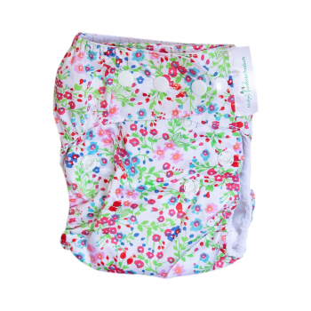 Mother Nature Budget/Starter Pack: All-in-3 Cloth Nappy-Nappies-Mother Nature-5 in Mint-Bamboo Insert-www.hellomom.co.za