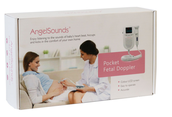 Angelsounds Pocket Fetal Doppler JPD-100S6-Fetal Doppler-Angelsounds-www.hellomom.co.za