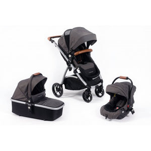 Babybuggz Chariszma 3 in 1 Travel System in Charcoal