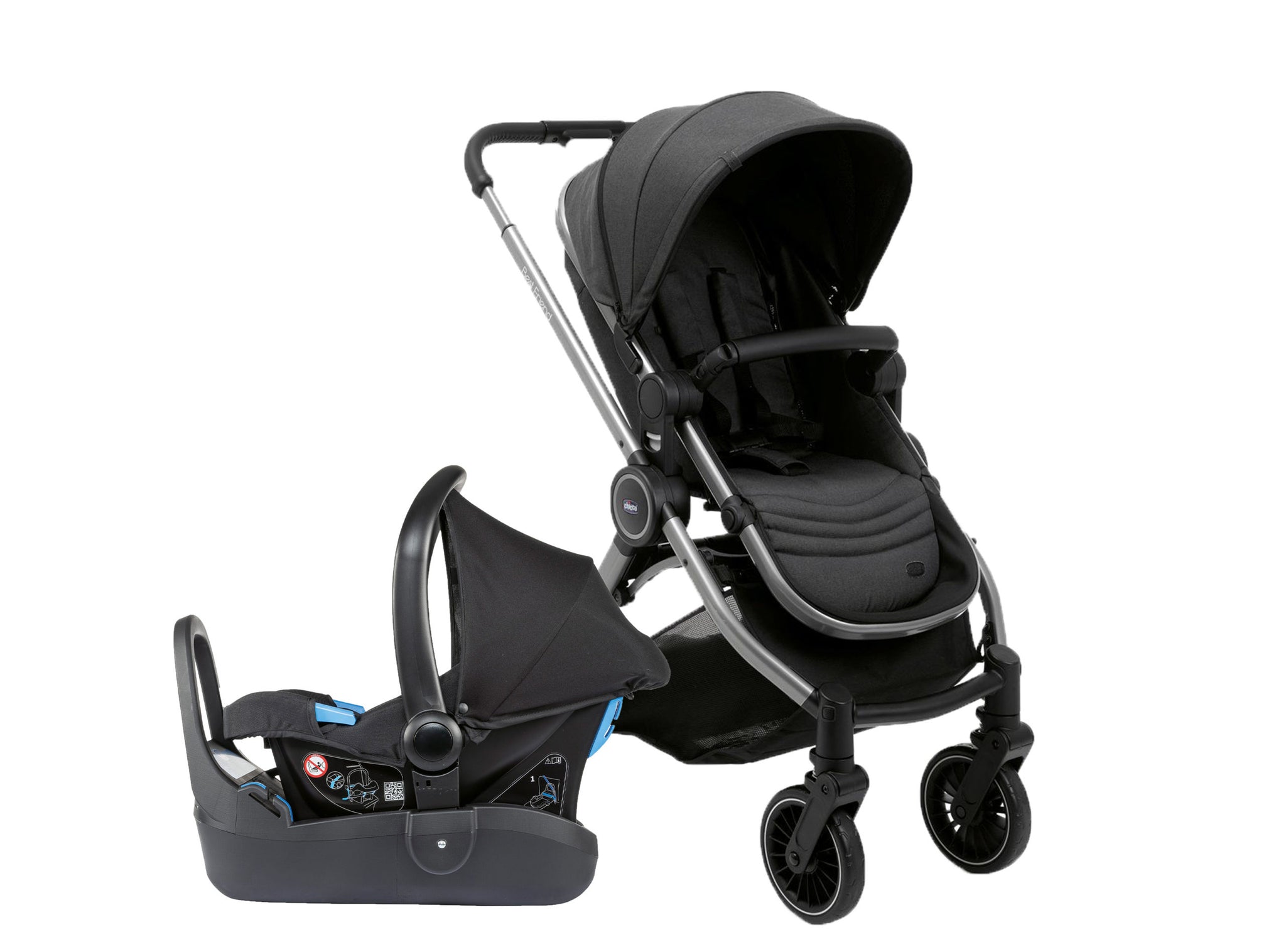 Chicco Best Friend Pro Travel System In Black