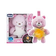 Chicco First Dreams Goodnight Bear-Night Light-Chicco-Pink-www.hellomom.co.za