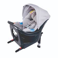 Chicco Oasys I Size car seat in grey with Bebe Care plus isofix base 