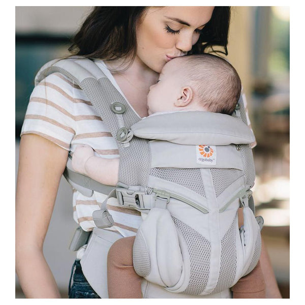 Ergobaby Omni 360 Cool Air Mesh Carrier  in Front Carrying Position