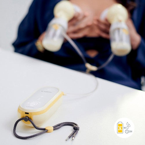 Medela Freestyle Flex Double Breast Pump In Use