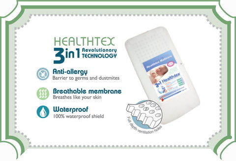 Snuggletime HealthTex Mattress-Mattresses-Snuggletime-Standard Cot-www.hellomom.co.za