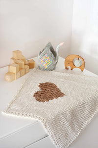 Heart Baby Blanket By Blankets From Africa-Blankets-Blankets From Africa-Pram and Car Seat Size-Black-www.hellomom.co.za