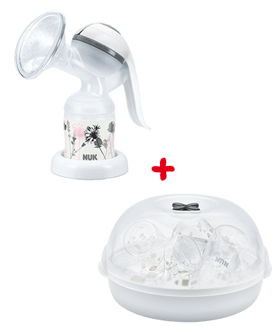 NUK Jolie Breast Pump And Sterliser Combo-Breastpumps-Nuk-www.hellomom.co.za