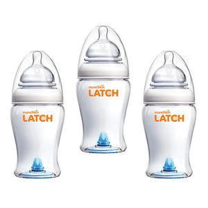 Muchkin Latch Baby Bottle (3 Pack)-Bottles-Munchkin-240ml-www.hellomom.co.za