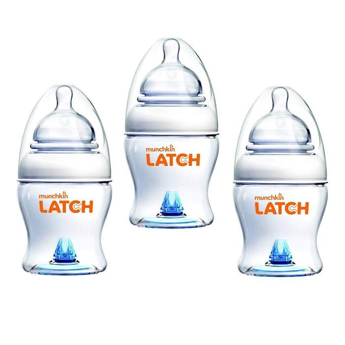 Muchkin Latch Baby Bottle (3 Pack)-Bottles-Munchkin-120ml-www.hellomom.co.za