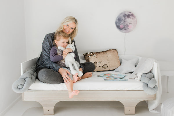 Lia Toddler Bed/Co-Sleeper (Lead time 6 to 8 weeks)-Cots-Happy Toddler Beds-www.hellomom.co.za