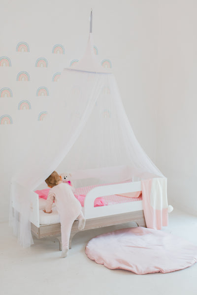 Lia Toddler Bed/Co-Sleeper (Lead time 6 to 8 weeks)-Cots-Happy Toddler Beds-www.hellomom.co.za