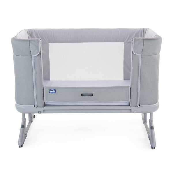 Chicco Next2Me Forever Co-Sleeping Cot-Cots-Chicco-Cool Grey-www.hellomom.co.za