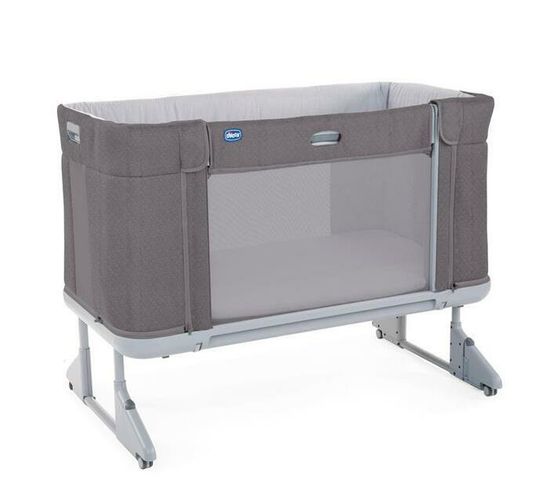 Chicco Next2Me Forever Co-Sleeping Cot-Cots-Chicco-Moon Grey-www.hellomom.co.za