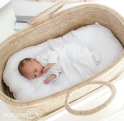 Nurture One Nesting Pillow in Moses Basket