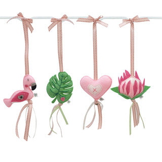 Ruby Melon Heartfelt Dingle Dangle Set-Mobiles-Ruby Melon-Fanciful Flamingo-www.hellomom.co.za