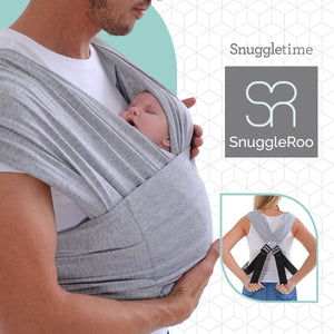 Snuggletime Snuggleroo Baby Carrier-Baby Carriers-Snuggletime-Grey-www.hellomom.co.za