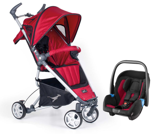 TFK Dot Travel System Combo-Travel Systems-Trends for Kids-Cranberry-www.hellomom.co.za
