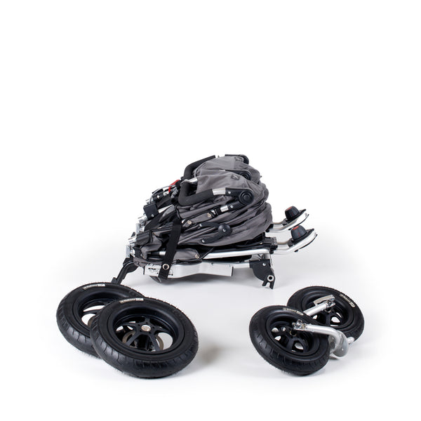 TFK Twinner Twist Stroller with 2 Maxi Cosi Pebble Pro Car Seats-Travel Systems-Trends for Kids-TFK Stroller in Grey and Maxi Cosi Car Seats in Black-www.hellomom.co.za