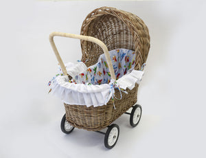 Doll Pram in Cane - For Cape Town Customers Only-Doll pram-www.hellomom.co.za-Natural Cane-www.hellomom.co.za